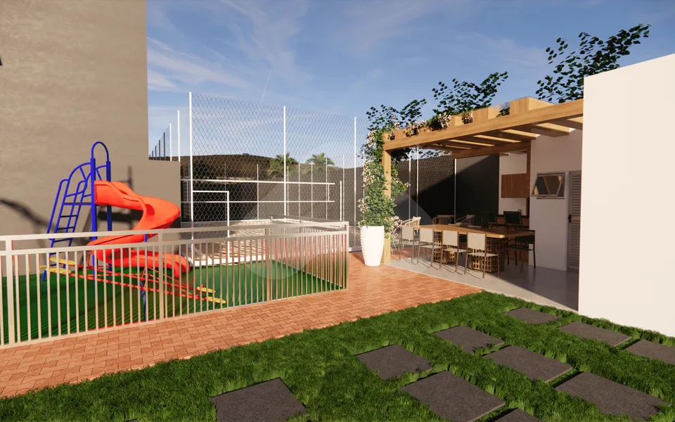 Madri Residencial Clube - Apartamento com 44,43 m², em Rocha — foto 4