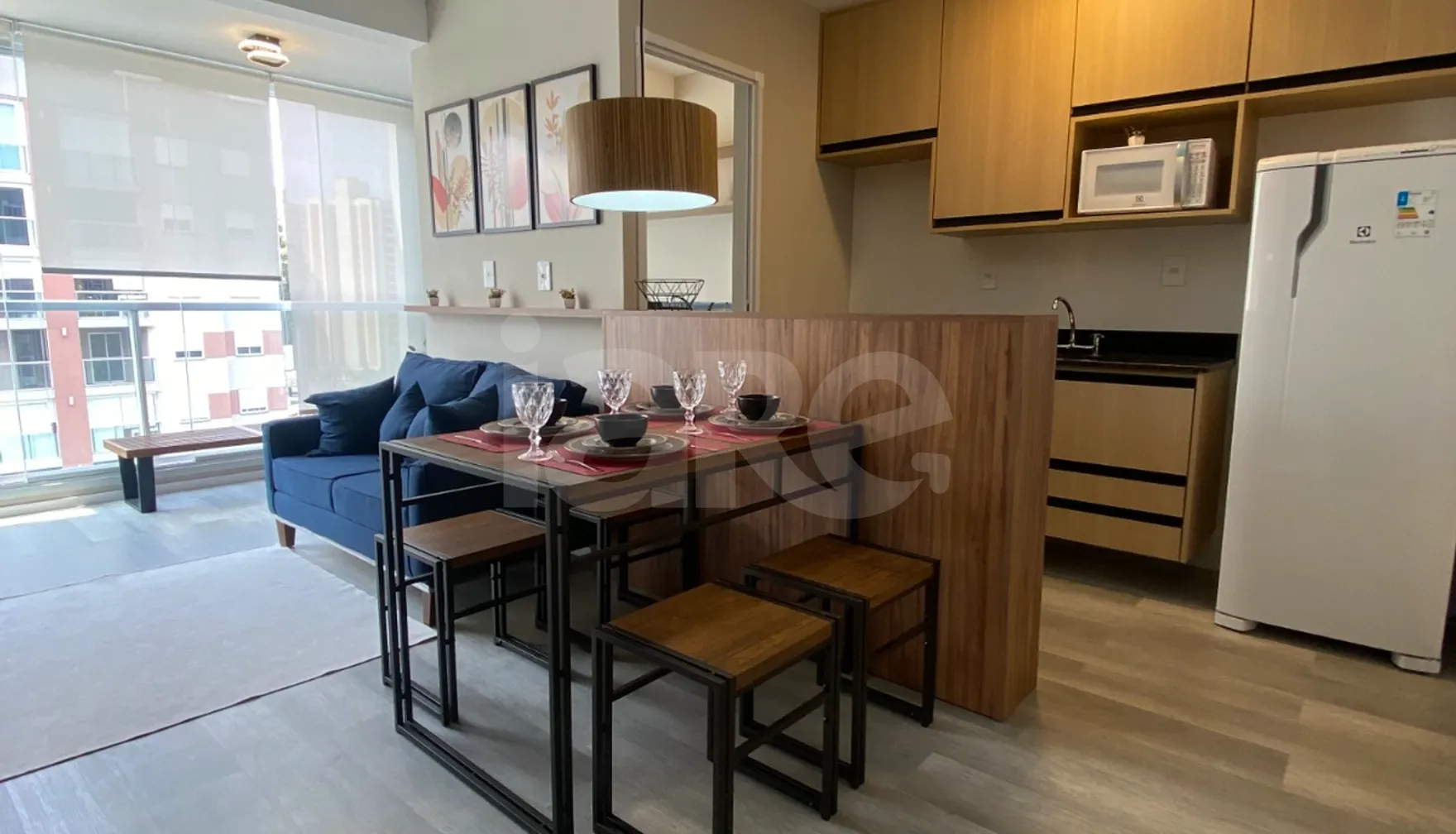 Planta — Apartamento 38,6 m²