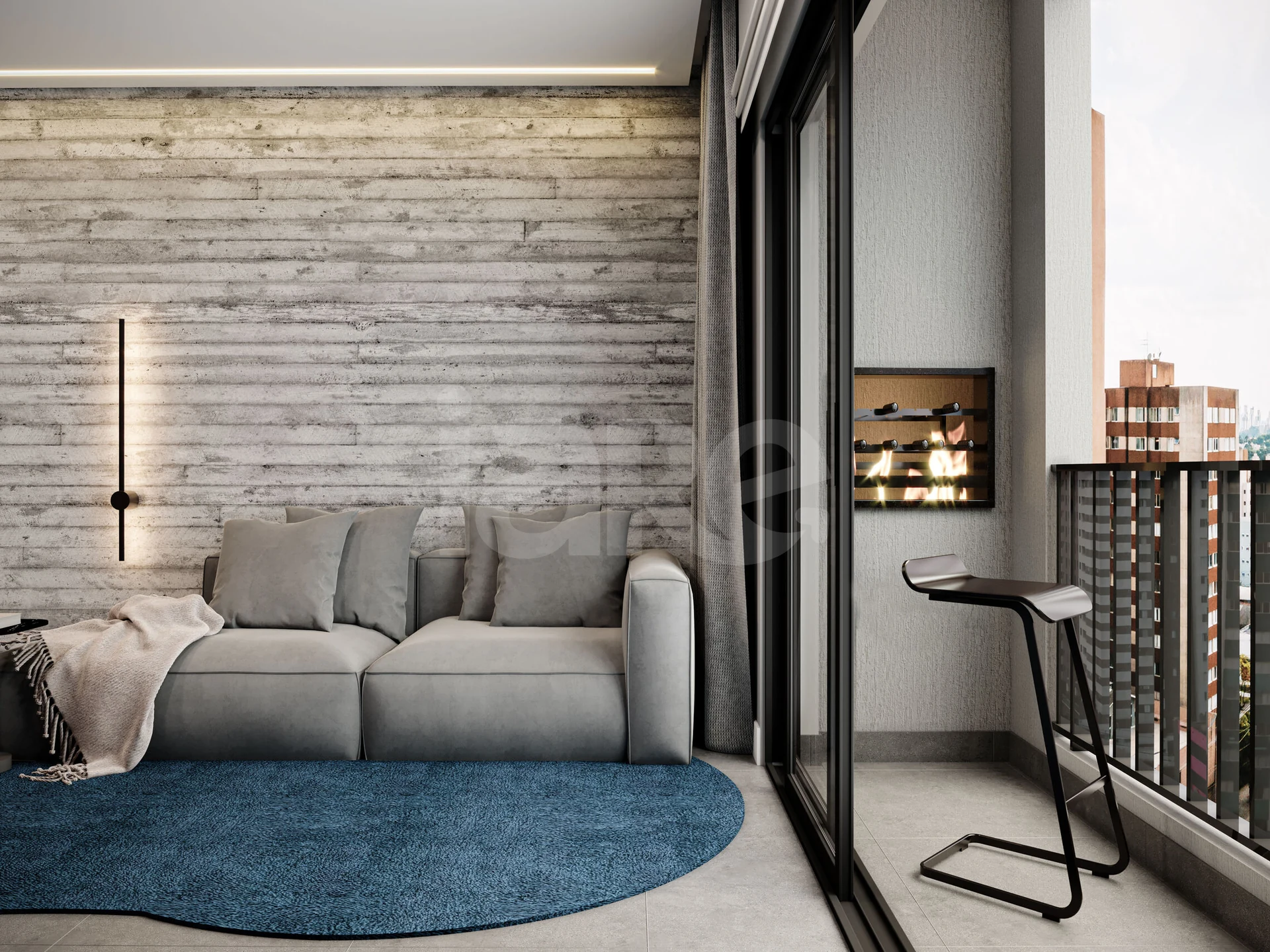 Lunetto - Studio com 22,98 m², em Água Verde — foto 7