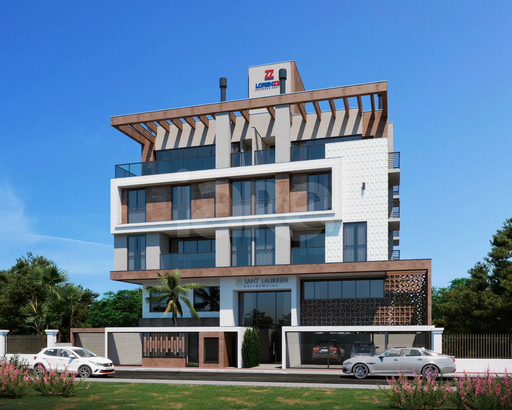 Sant Laurren - Apartamento com 98,07 m², em Canto Grande — foto 1