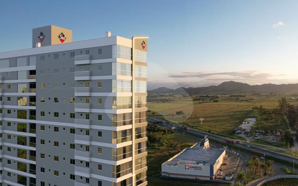 Luz de Valeria Residenziale - Apartamento com 74,11 m², em Perequê — foto 5