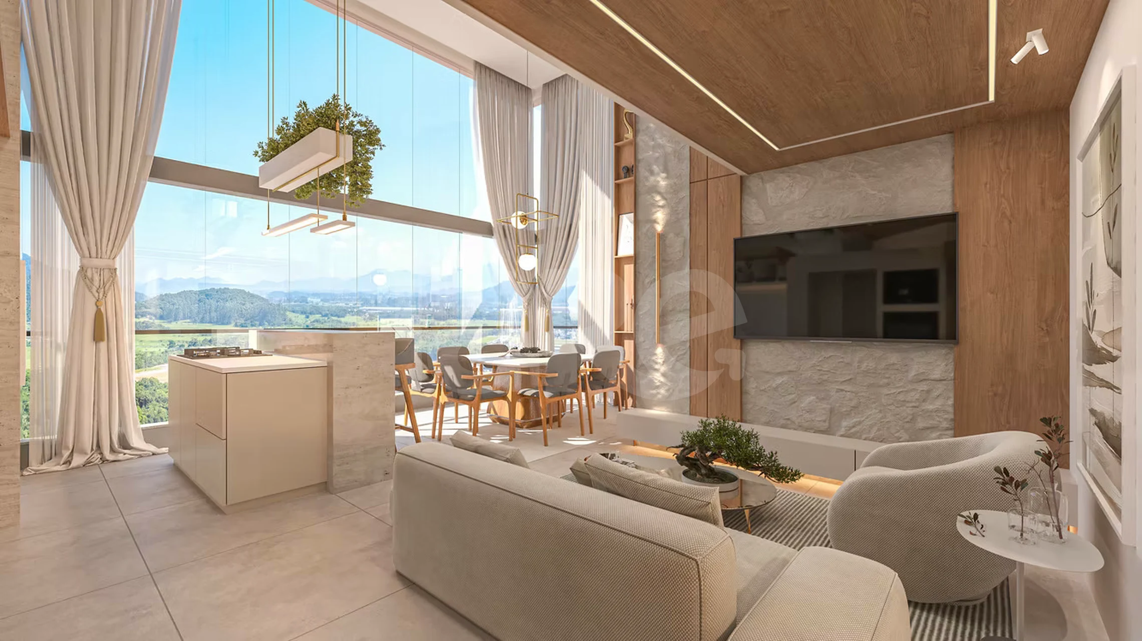 Residencial Princípia - Apartamento com 68,7 m², em Jardim Dourado — foto 5