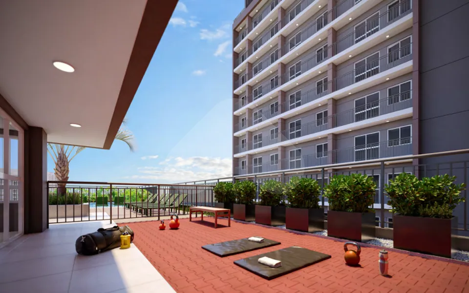 Monumental Residencial Conx - Apartamento com 29,66 m², em Santo Amaro — foto 29