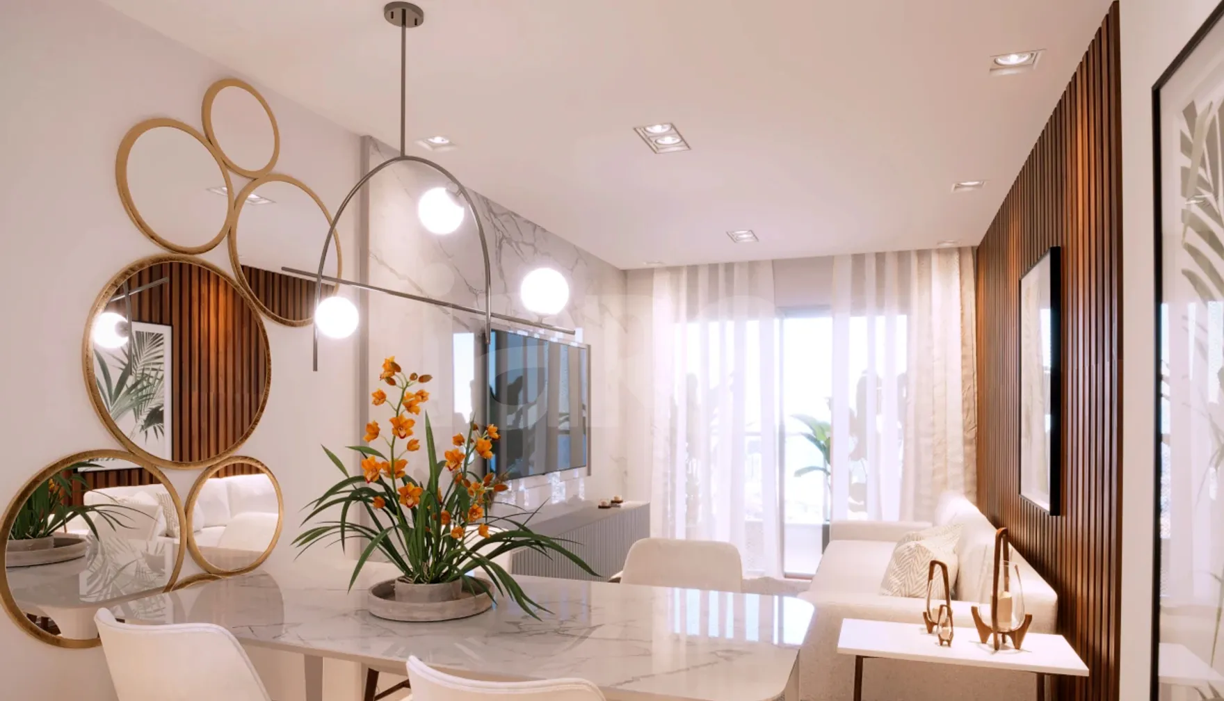 Idílio Bozi - Apartamento com 87,54 m², em Jardim Camburi — foto 2