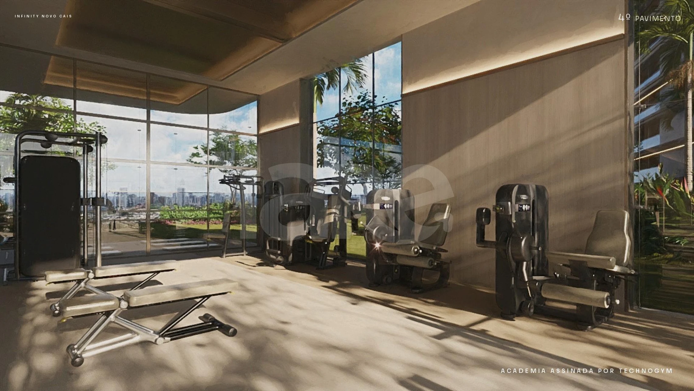 Infinity Novo Cais - Apartamento com 34,22 m², em São José — foto 9