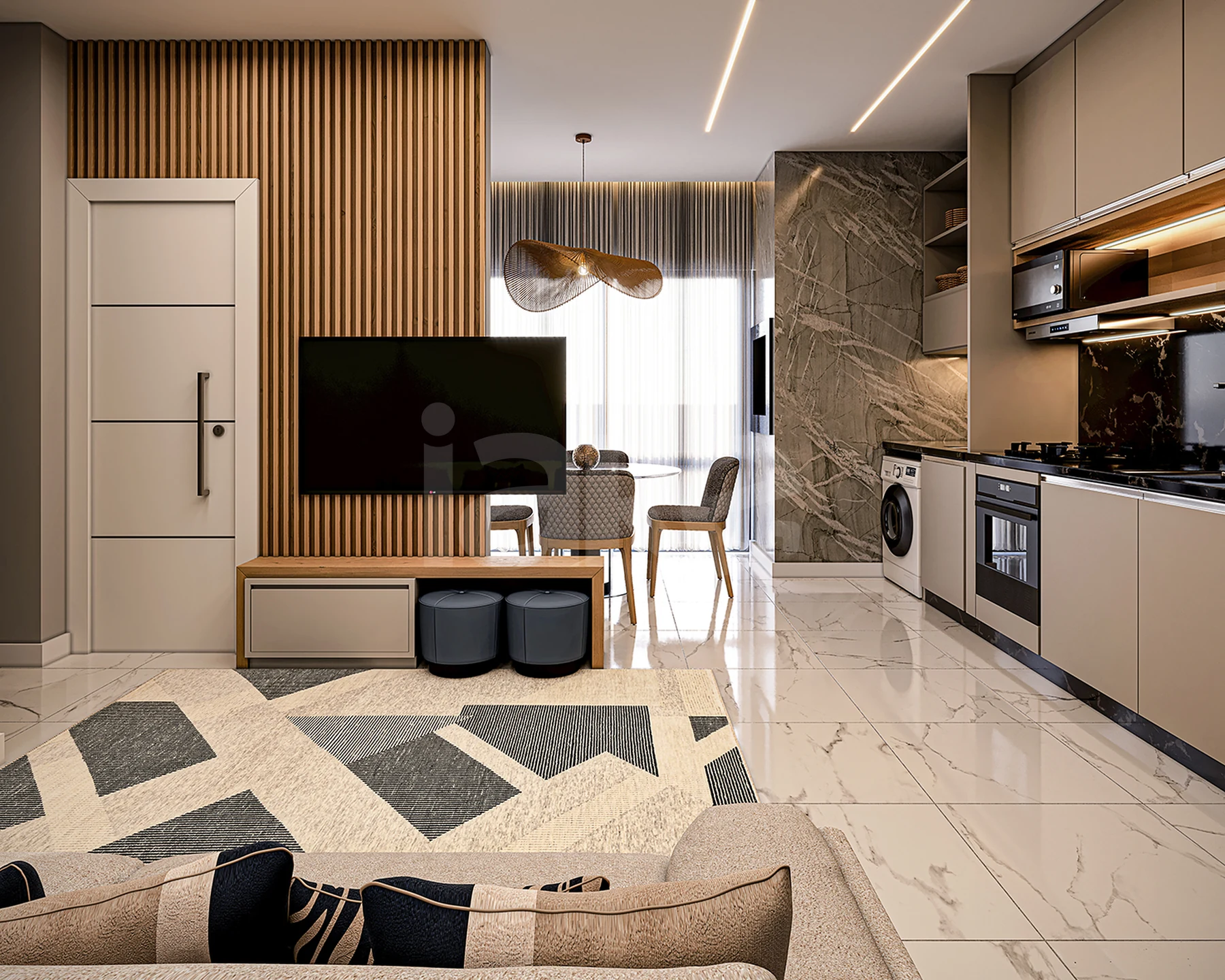 Topazio Residence - Apartamento com 60 m², em Centro — foto 3