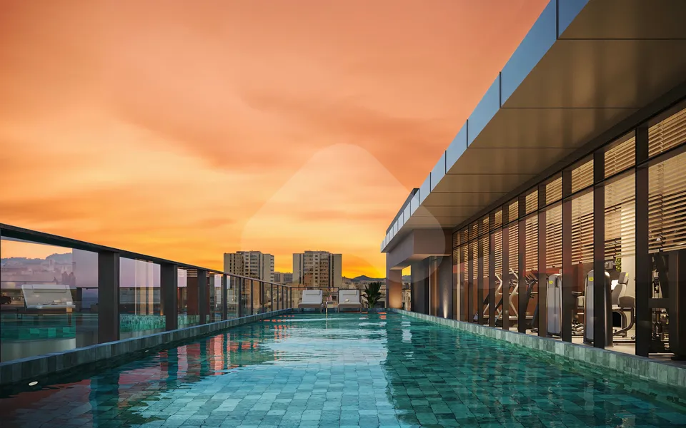 Céu Laranjeiras - Studio com 30,35 m², em Laranjeiras — foto 19