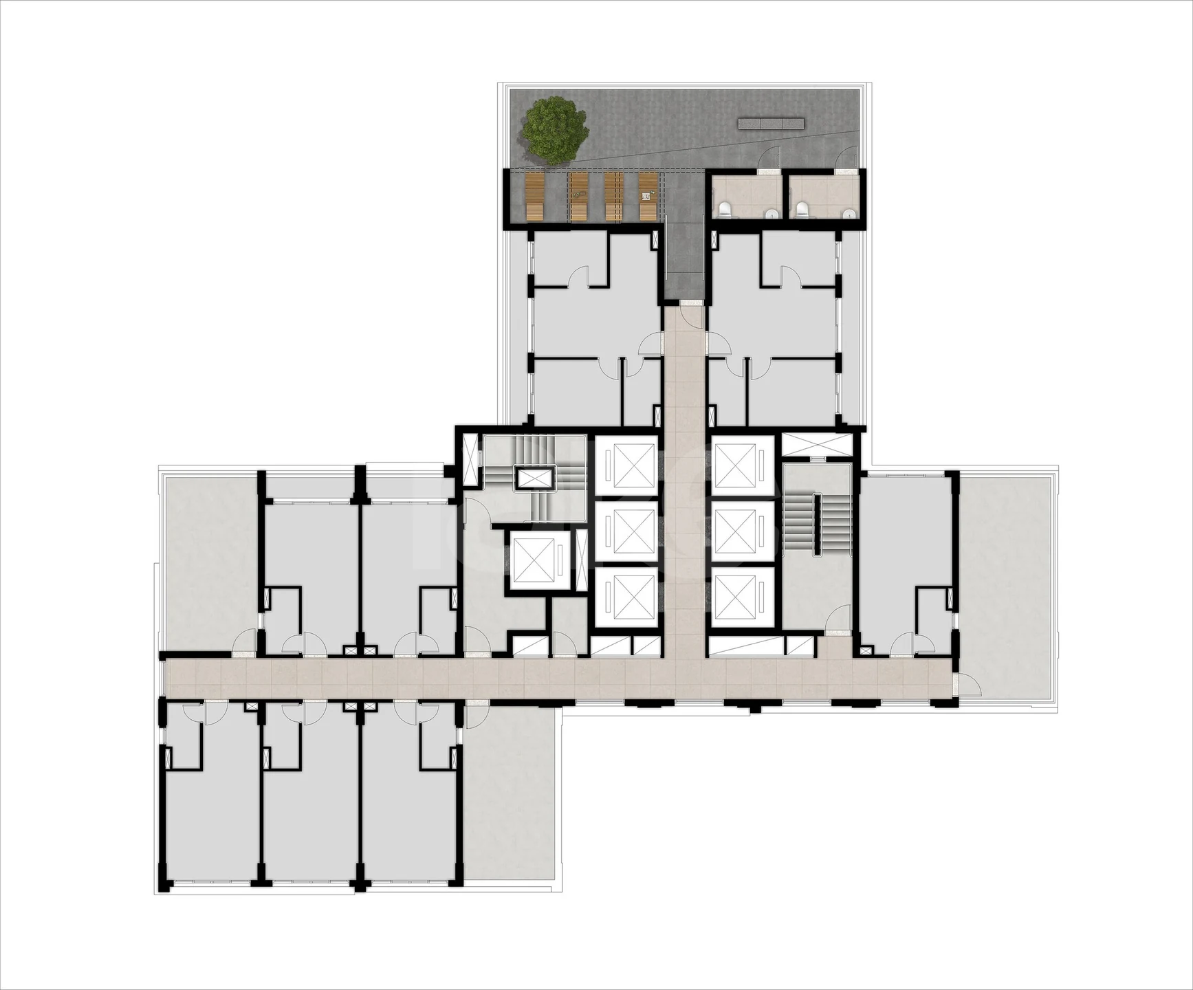 Planta — Pavimento 28