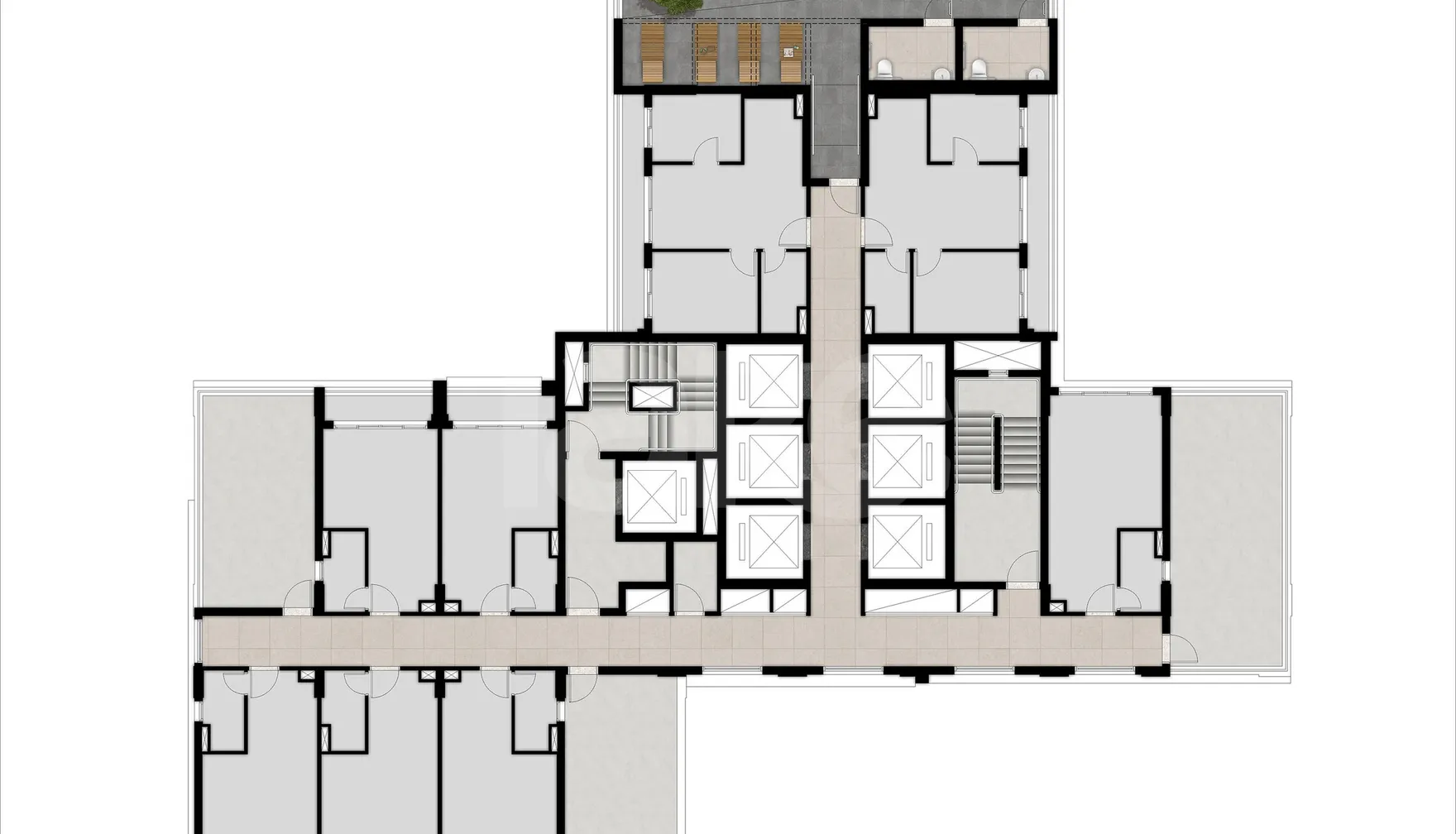 Planta — Pavimento 28