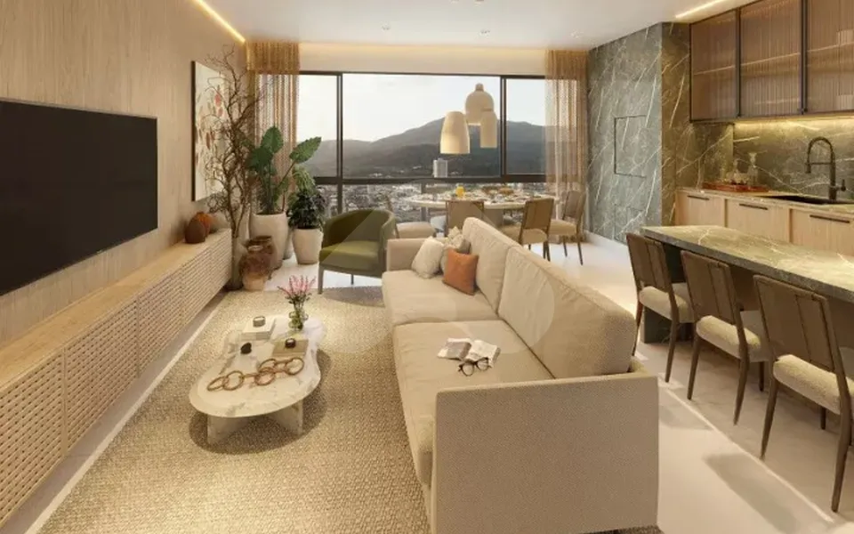 Jardine Residence - Apartamento com 86 m², em Perequê — foto 4