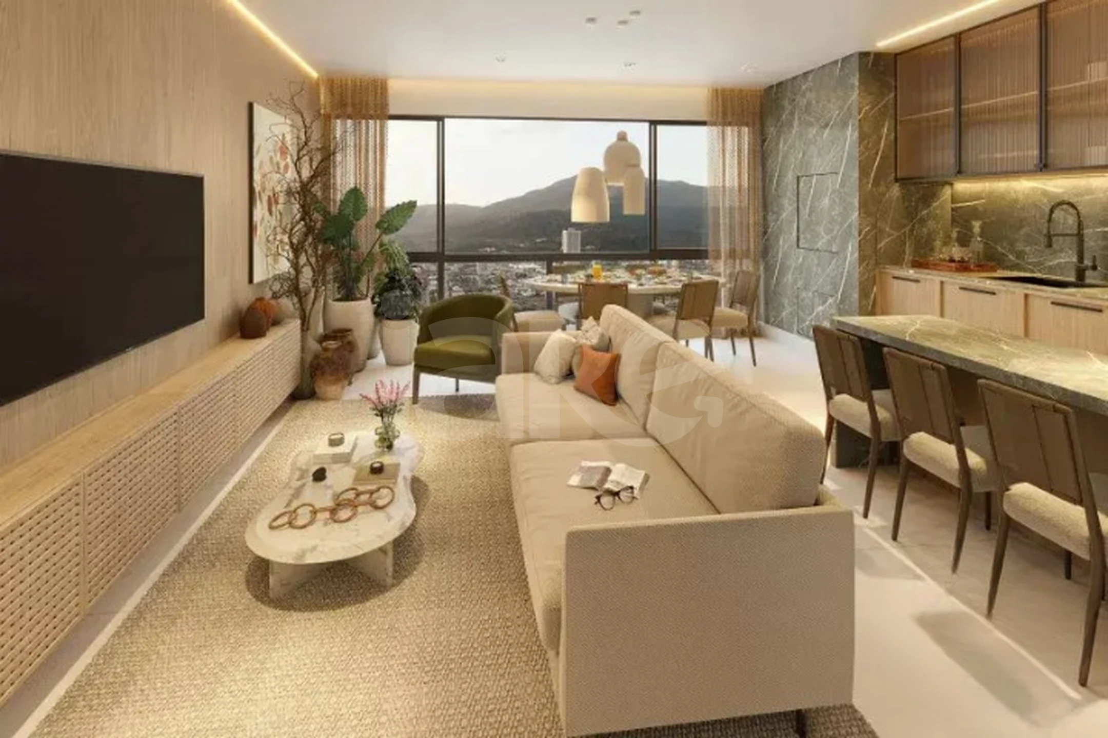 Jardine Residence - Apartamento com 105 m², em Perequê — foto 2