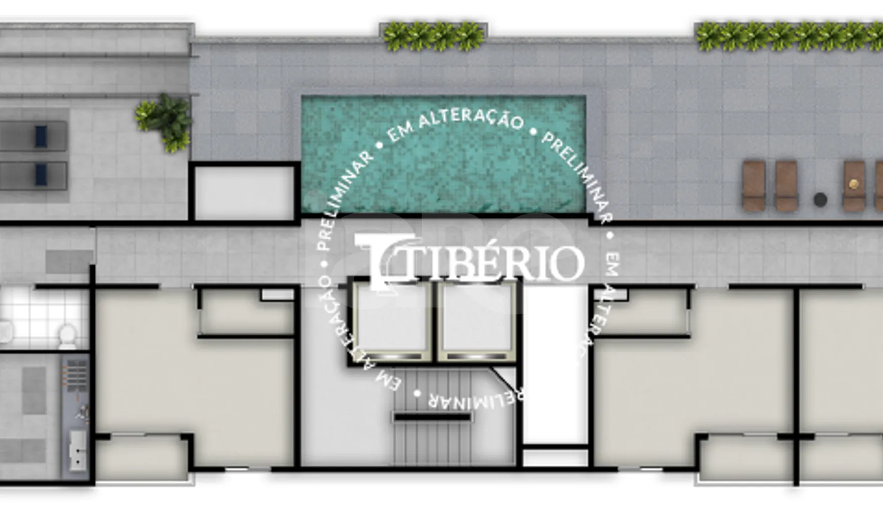 Planta — Pavimento lazer