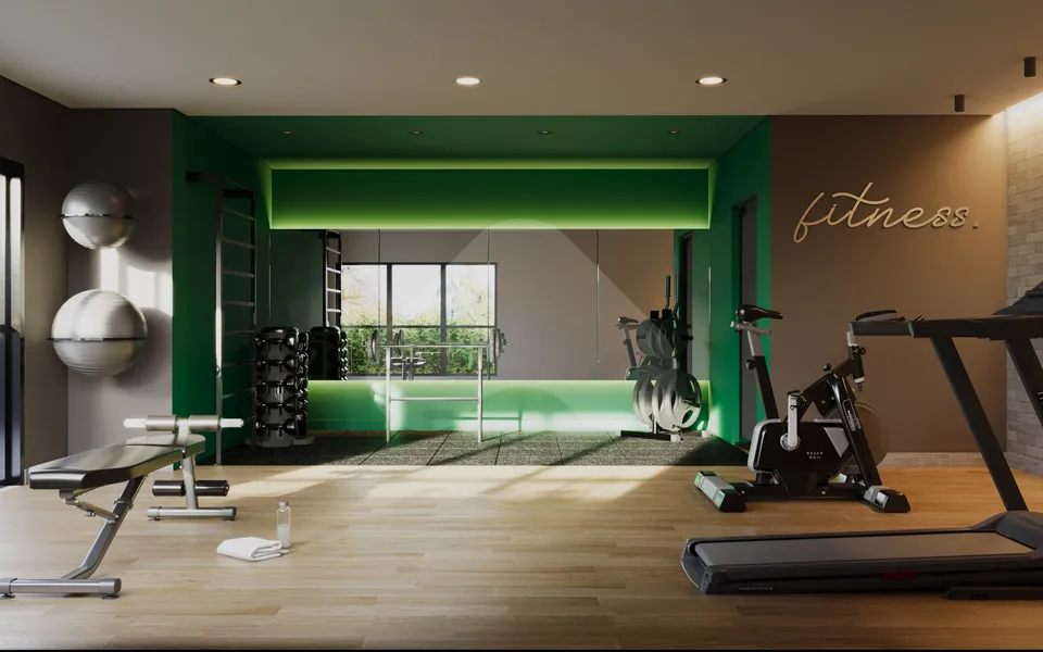 Next 360 - Apartamento com 35,45 m², em Portão — foto 6