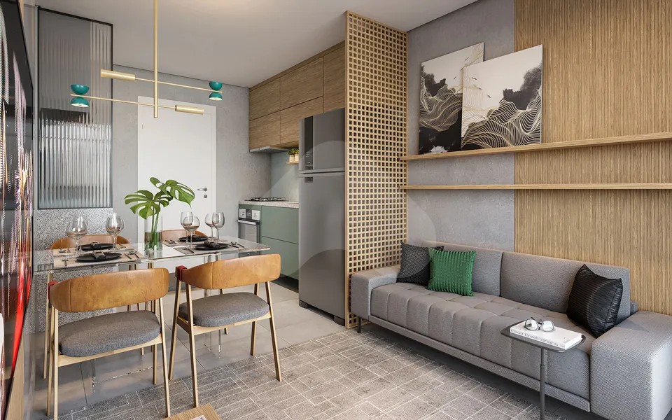 Plano&Estação Mooca - Apartamento com 26,95 m², em Mooca — foto 2