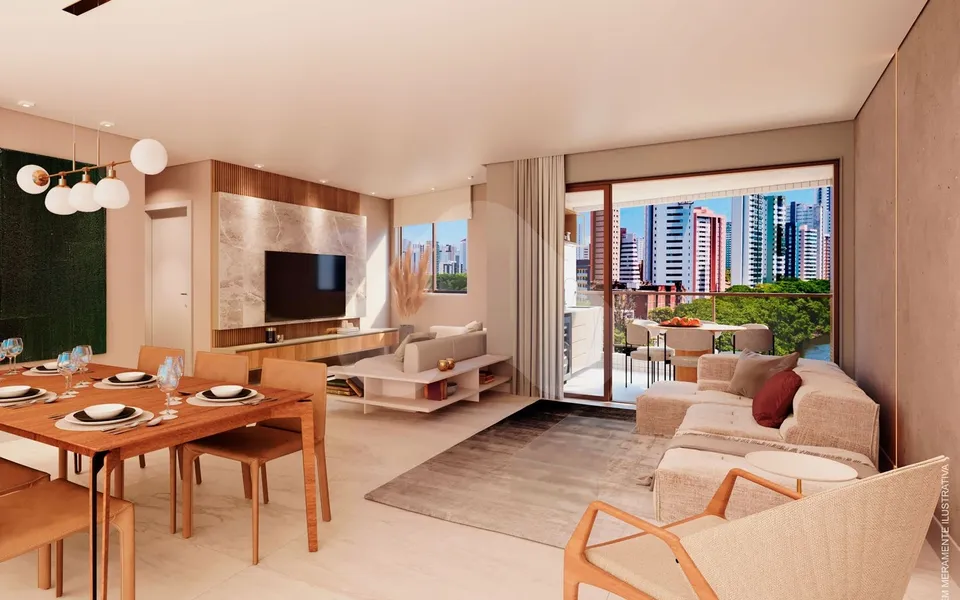 Terrazza Beira Rio - Apartamento com 127,89 m², em Madalena — foto 10