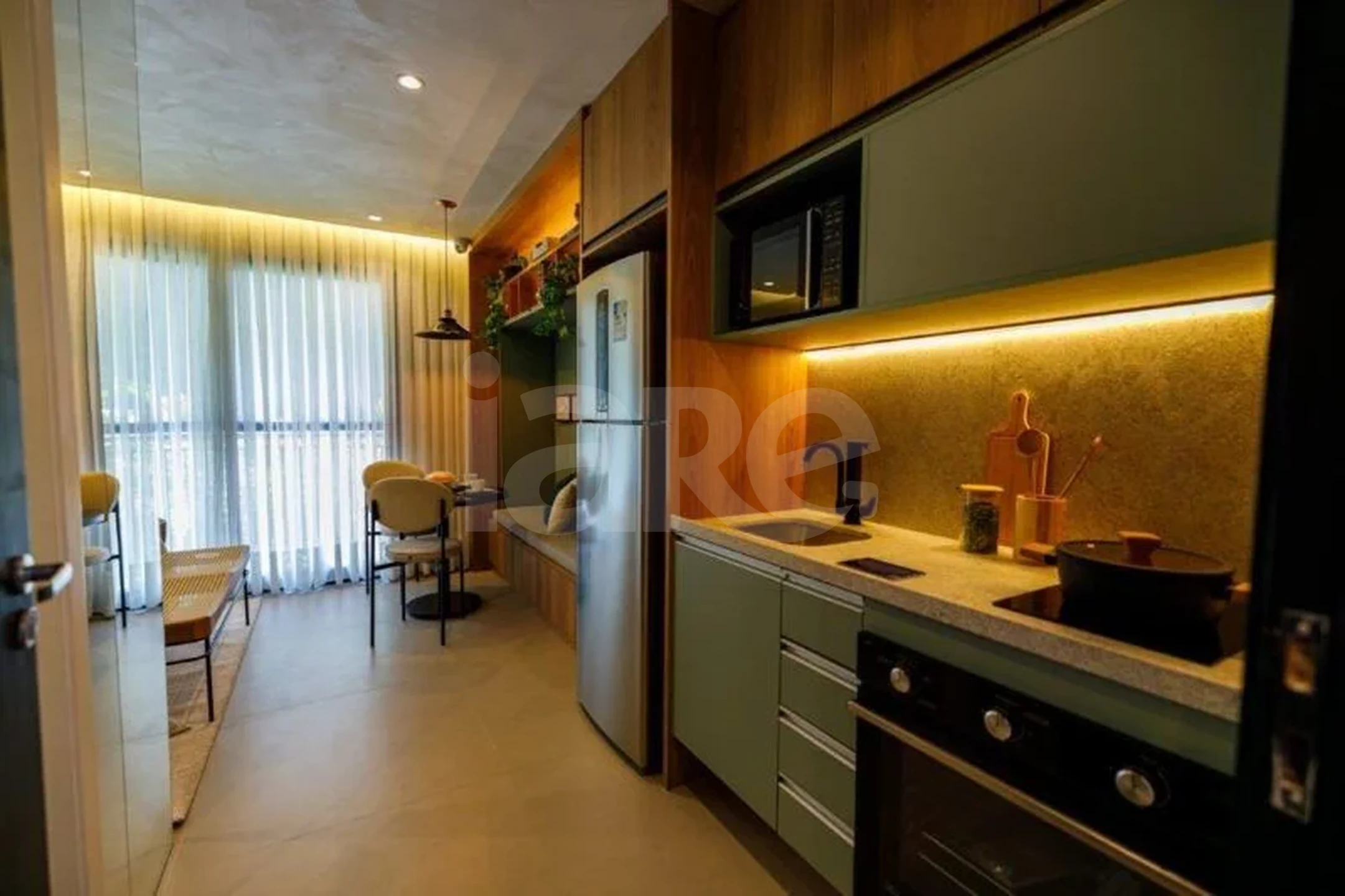 Get Home Design - Studio com 24,81 m², em Mirandópolis — foto 11