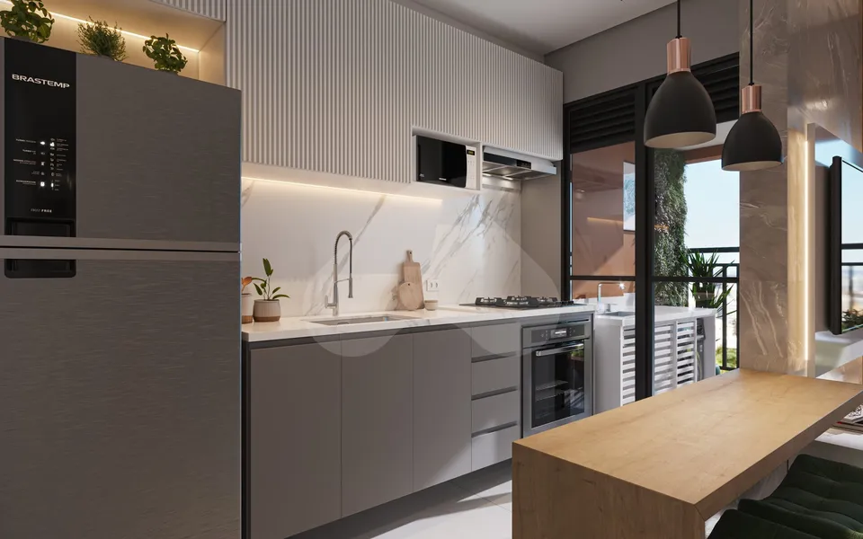 Vista Sul - Apartamento com 48,74 m², em Vila do Encontro — foto 3