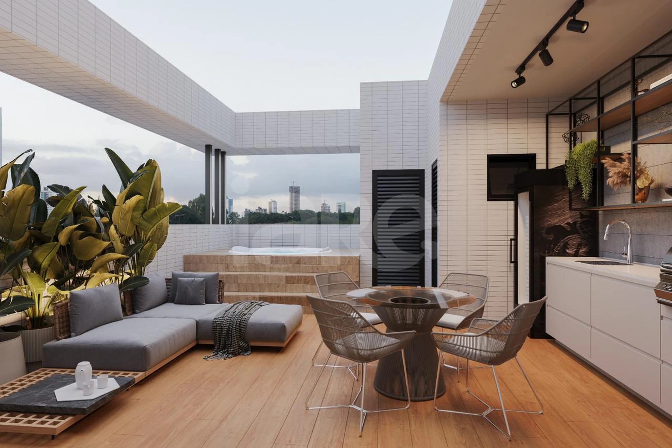 Eco Residence - Apartamento com 74,68 m², em Aeroclube — foto 8