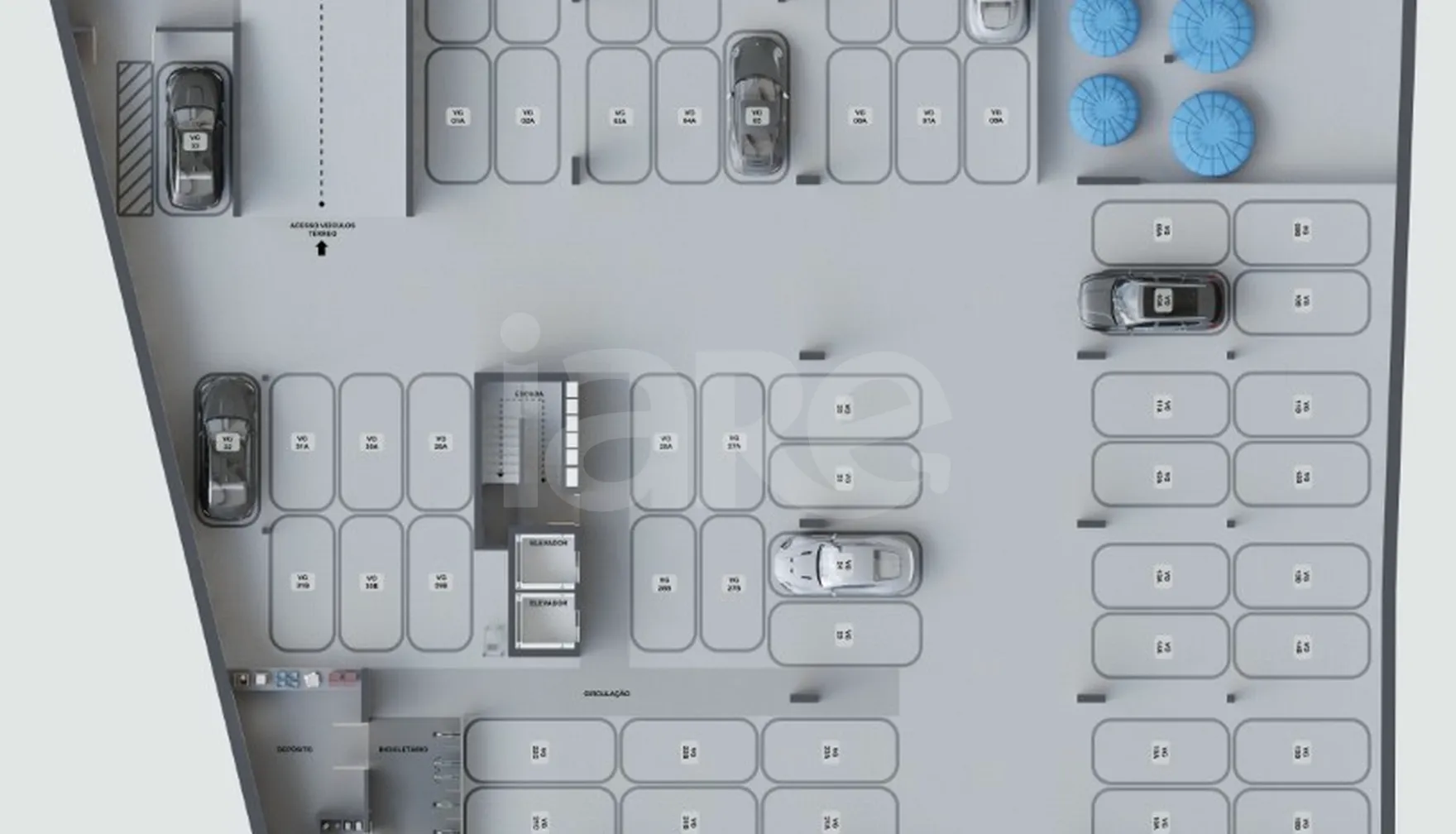 Planta — Pavimento subsolo