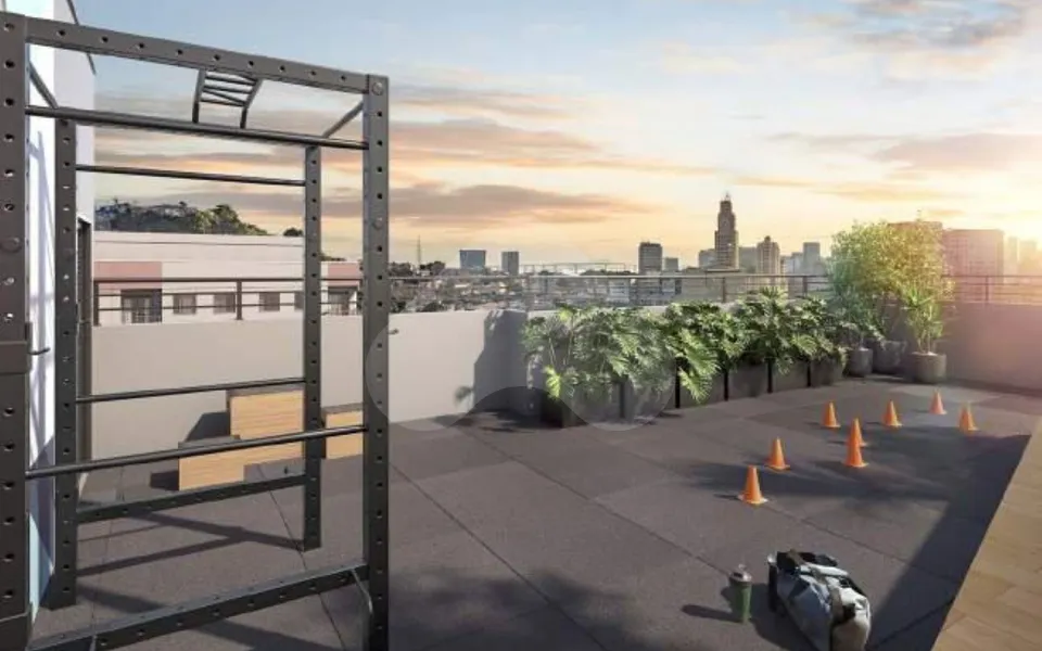 Saudosa Praça Onze Residencial - Apartamento com 31,4 m², em Centro — foto 11