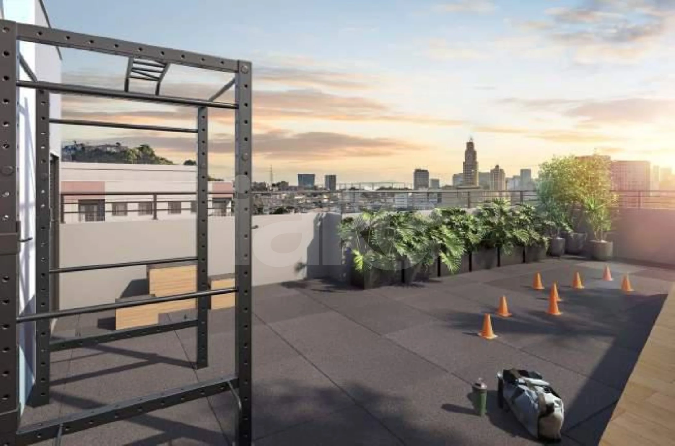 Saudosa Praça Onze Residencial - Apartamento com 31,4 m², em Centro — foto 11