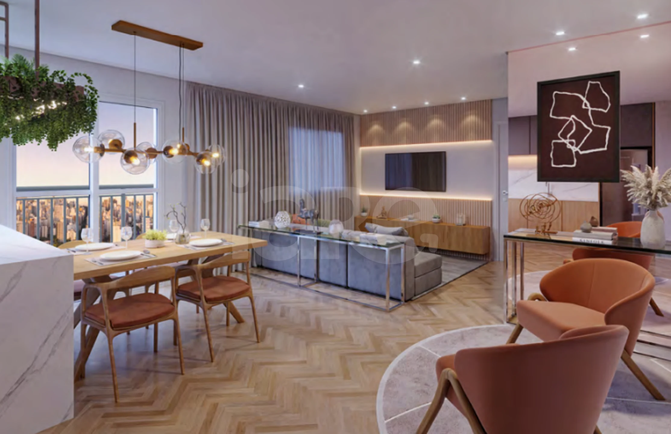 Monumental Residencial Conx - Apartamento com 44,59 m², em Santo Amaro — foto 4