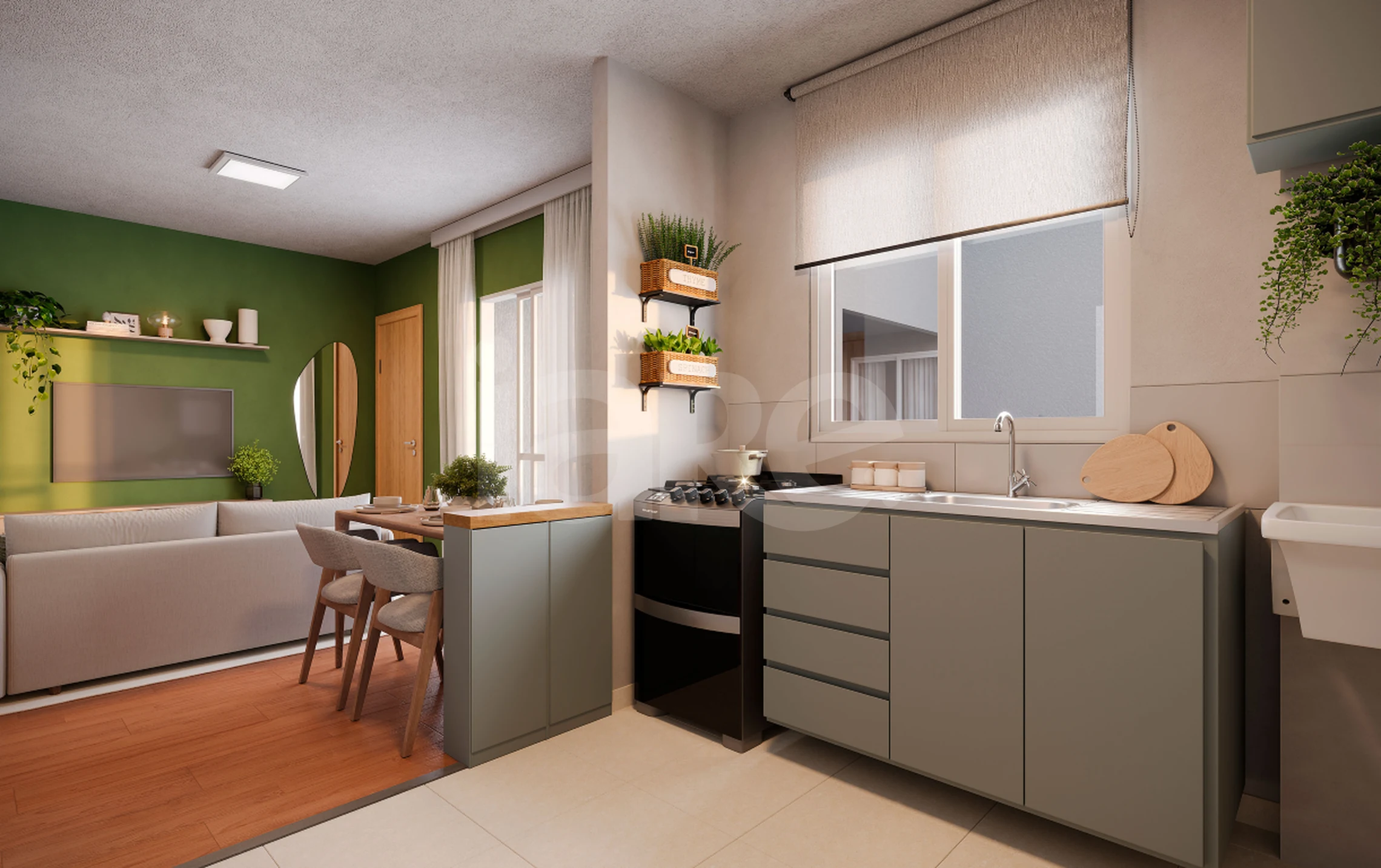 Vila Serrana - Garden com 40,46 m², em Campinho da Serra II — foto 2