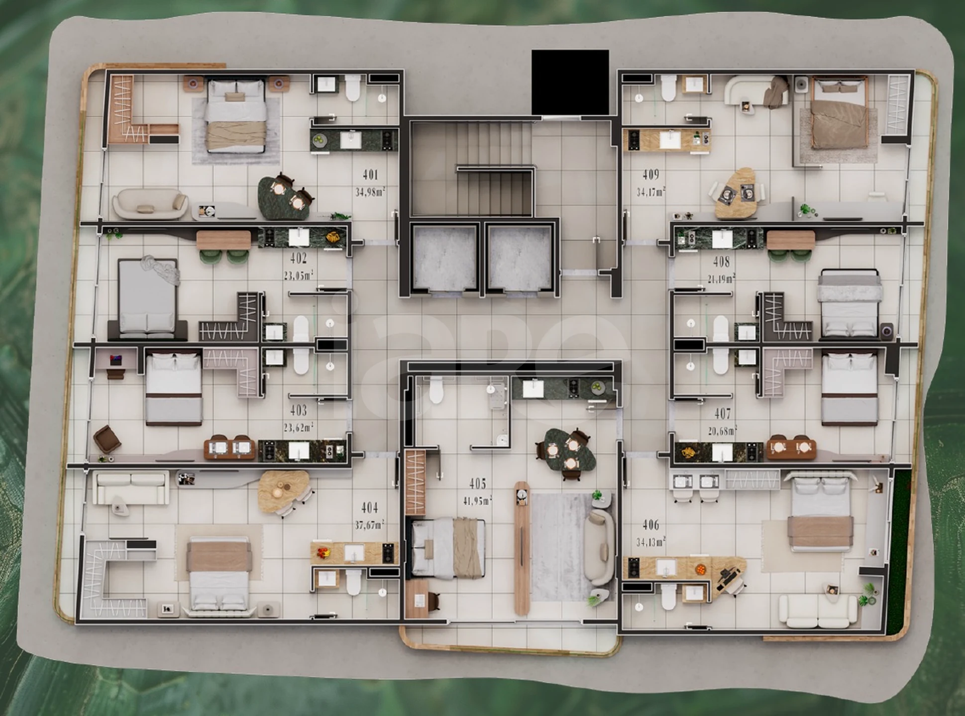 Planta — Pavimento 4