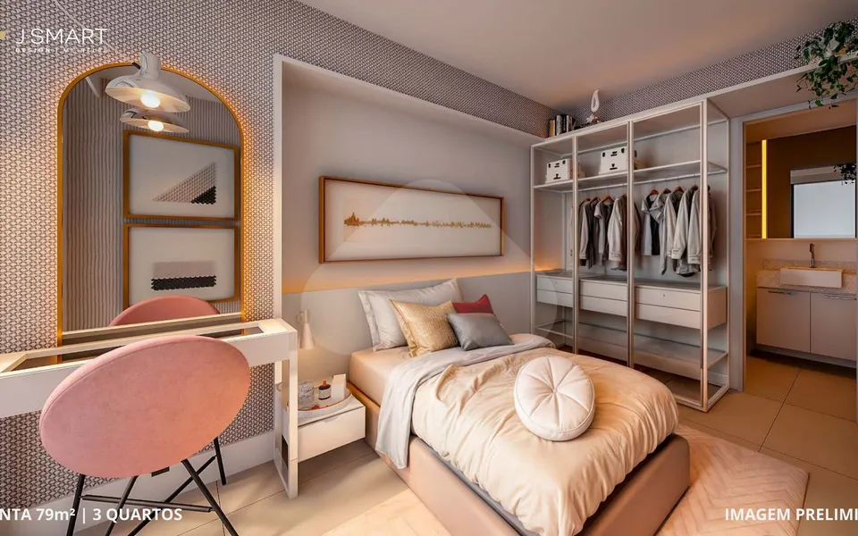 J.Smart Design Meireles - Apartamento com 78,7 m², em Meireles — foto 28