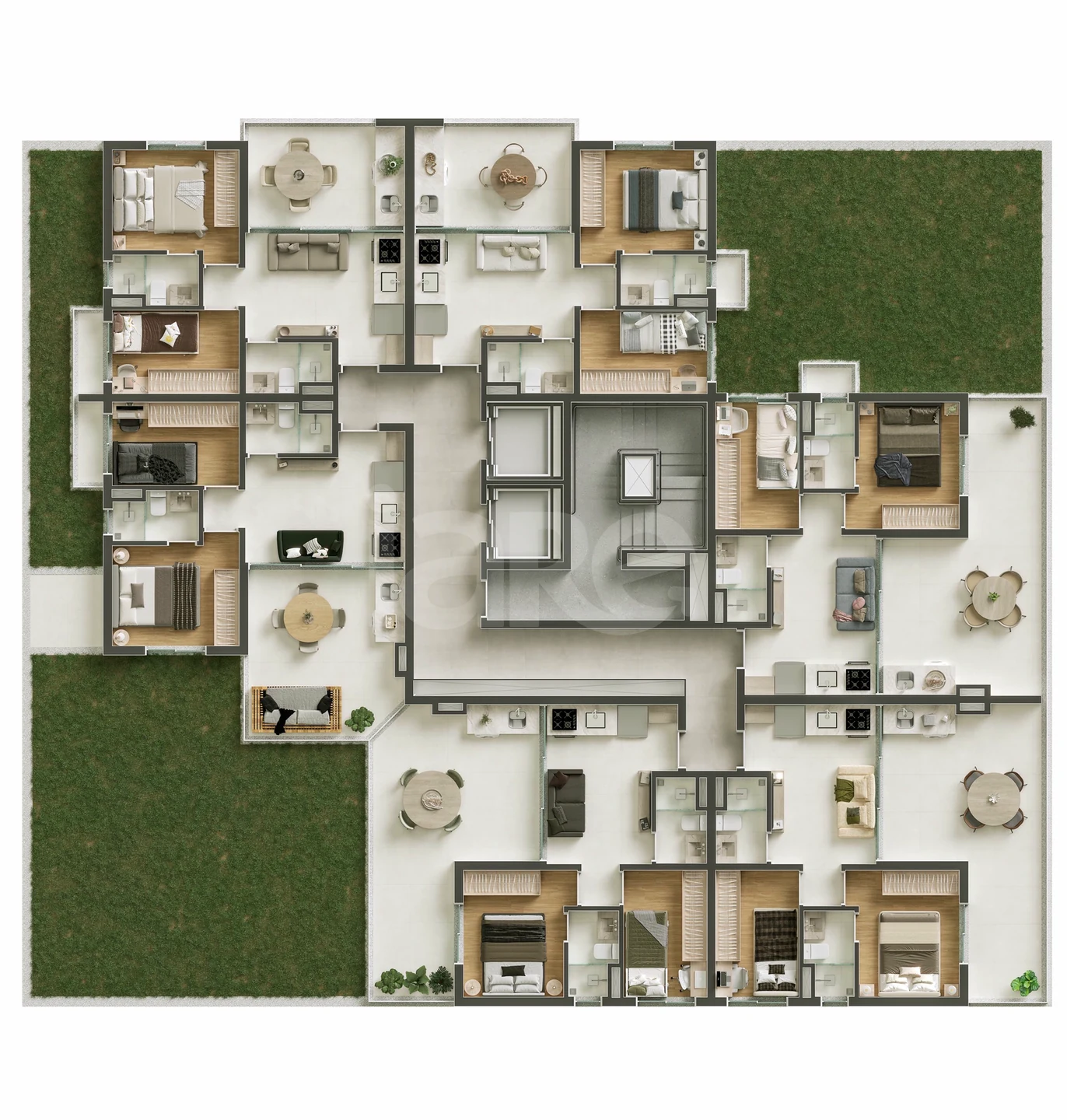 Planta — Pavimento 1