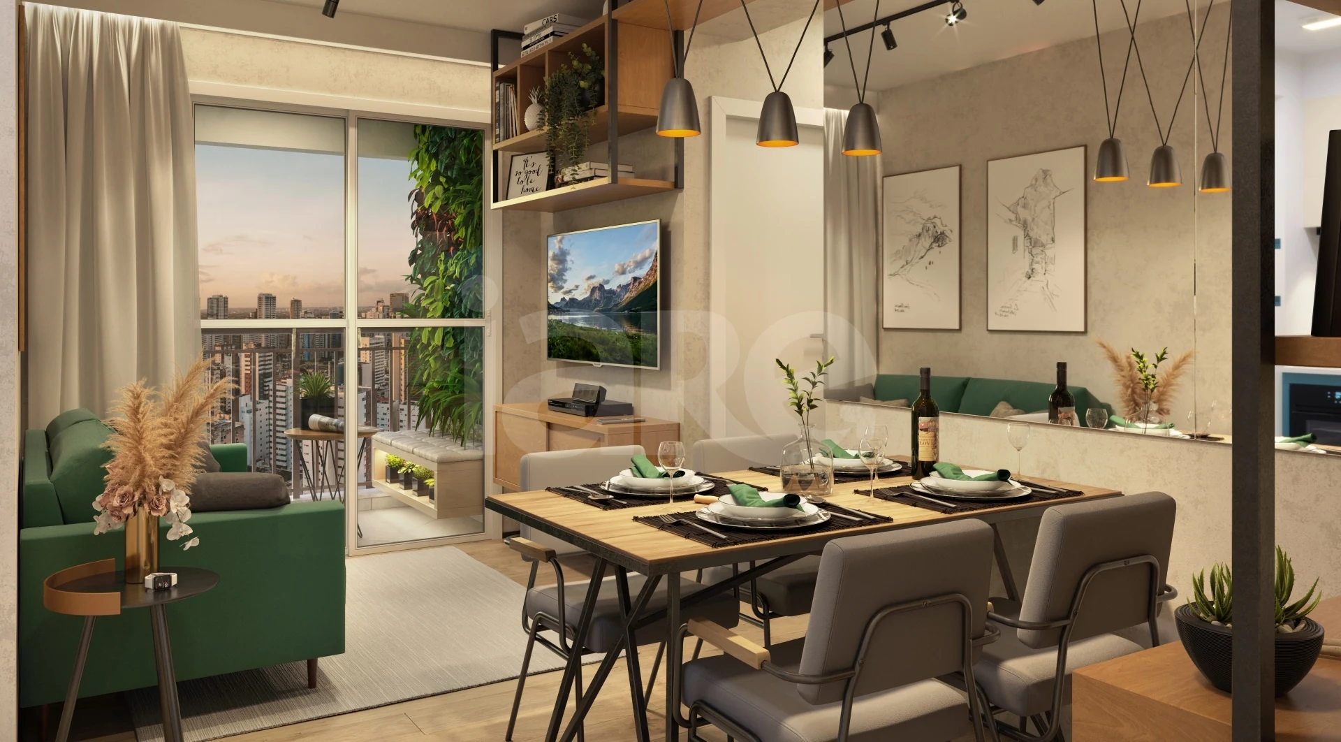 Arboris Morumbi - Apartamento com 69,1 m², em Vila Andrade — foto 2