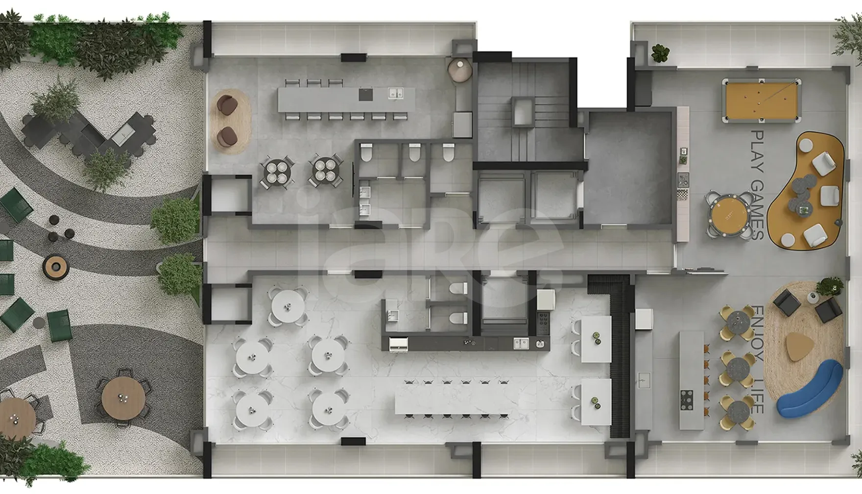 Planta — Pavimento rooftop