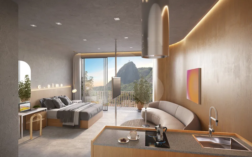 First Life Friendly - Studio com 32,87 m², em Humaitá — foto 31