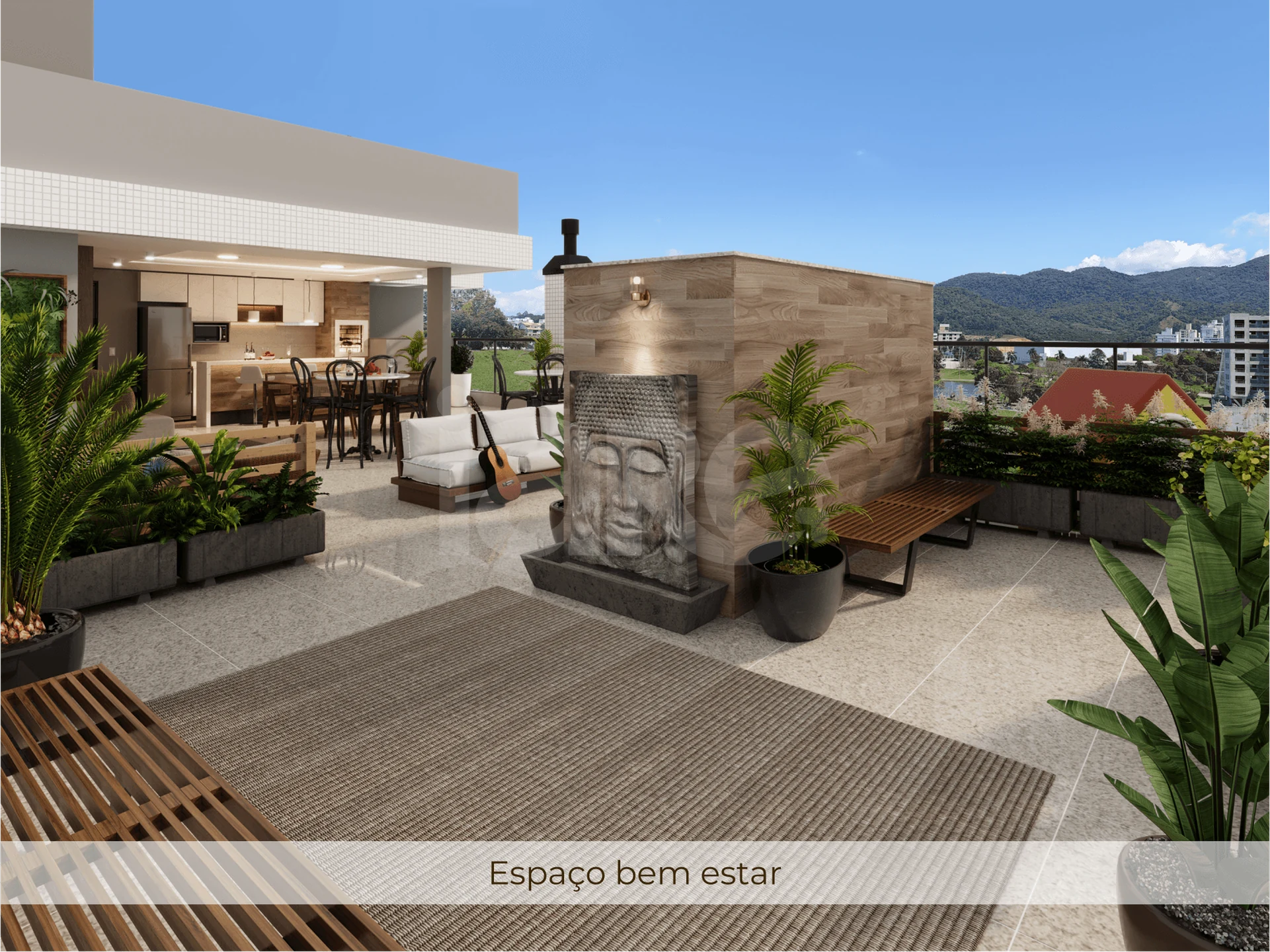 Águas de Março - Apartamento com 36,65 m², em Pedra Branca — foto 7