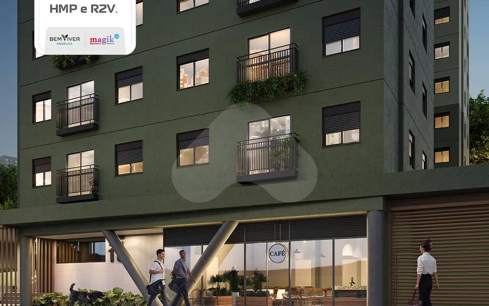 Bem Viver Angélica - Apartamento com 25,94 m², em Barra Funda — foto 2