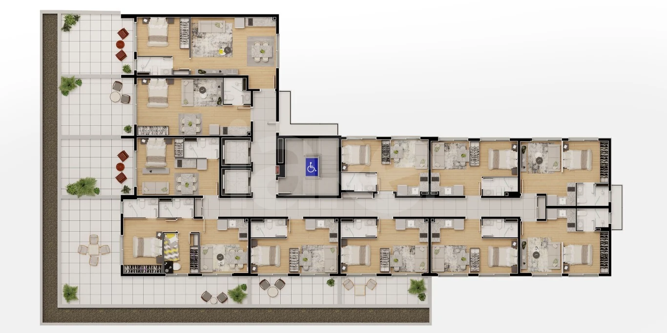 Planta — Pavimento 3