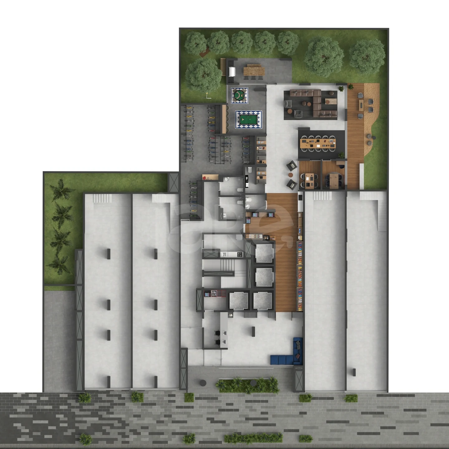 Planta — Pavimento térreo