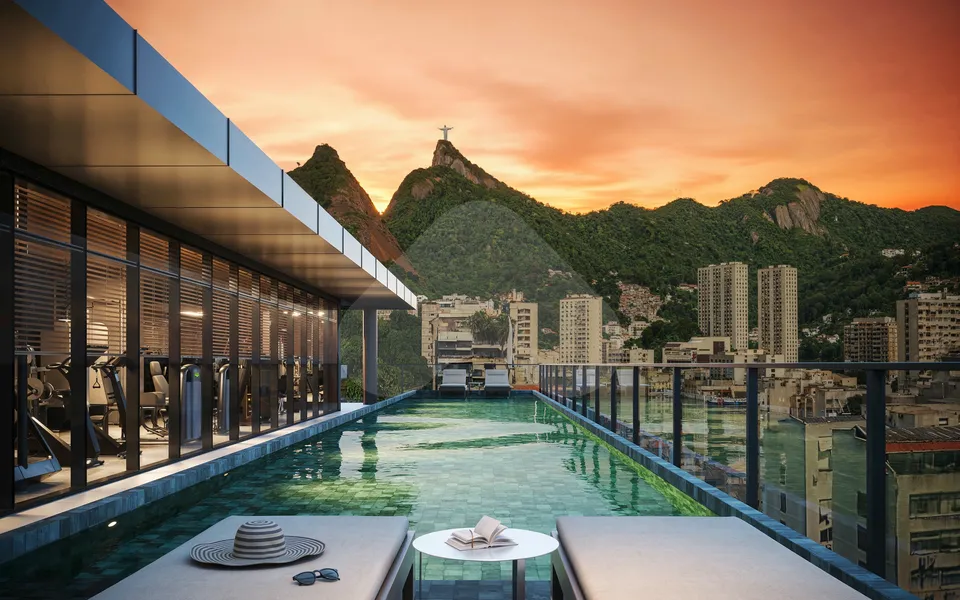Céu Laranjeiras - Studio com 30,35 m², em Laranjeiras — foto 20