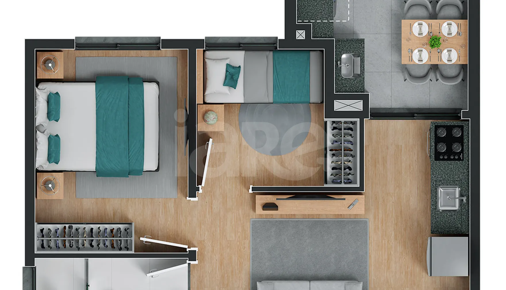 Planta — Garden 41,14 m²