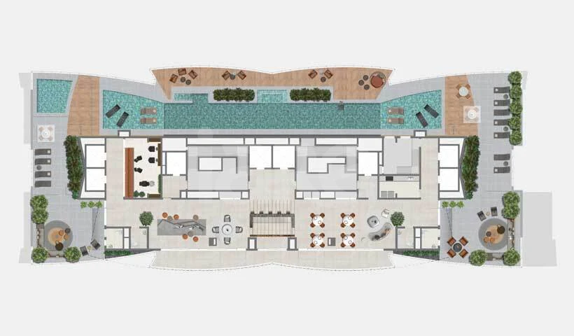 Planta — Pavimento rooftop