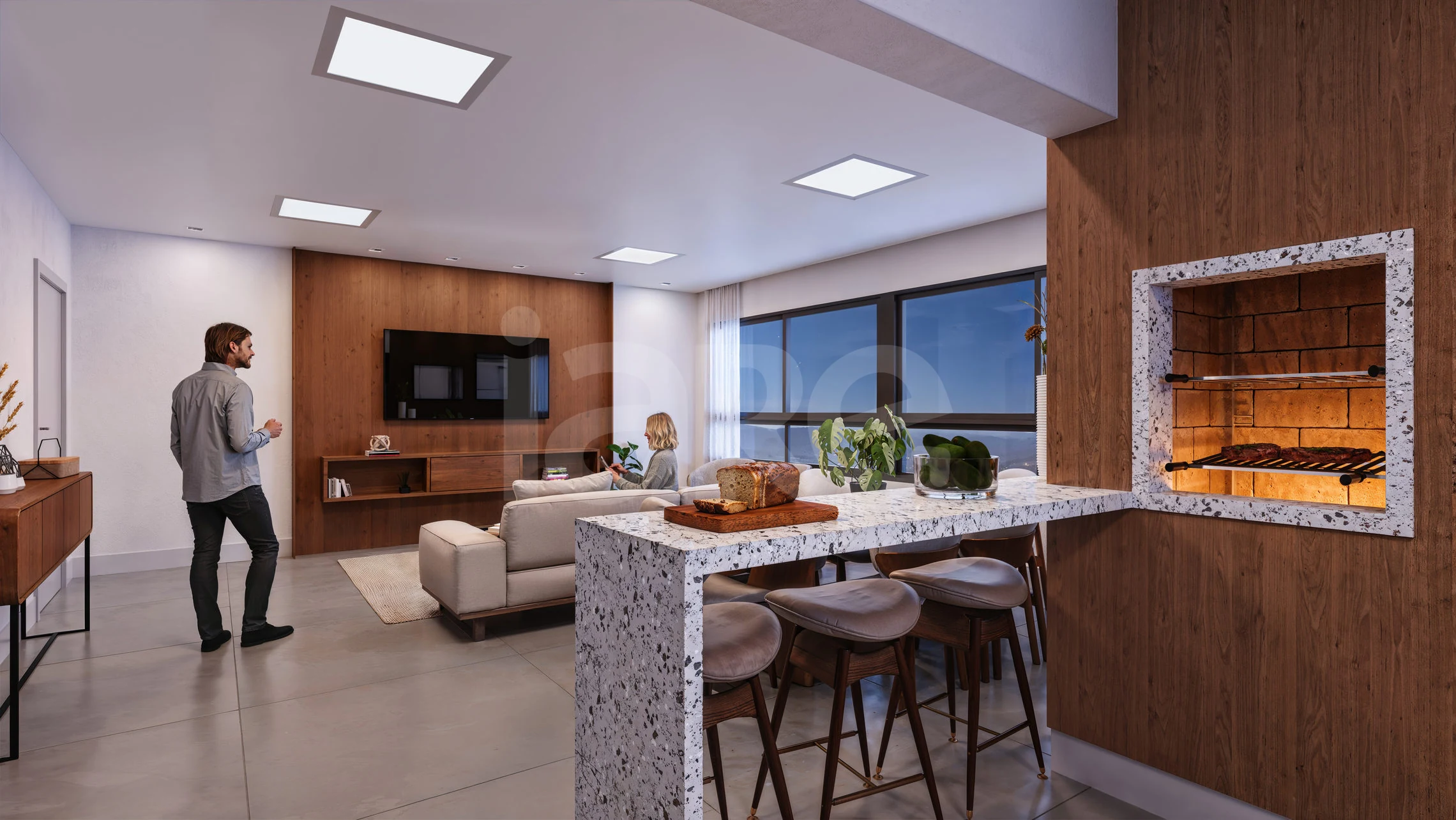 Essence Lindóia - Apartamento com 51,35 m², em Jardim Lindóia — foto 4
