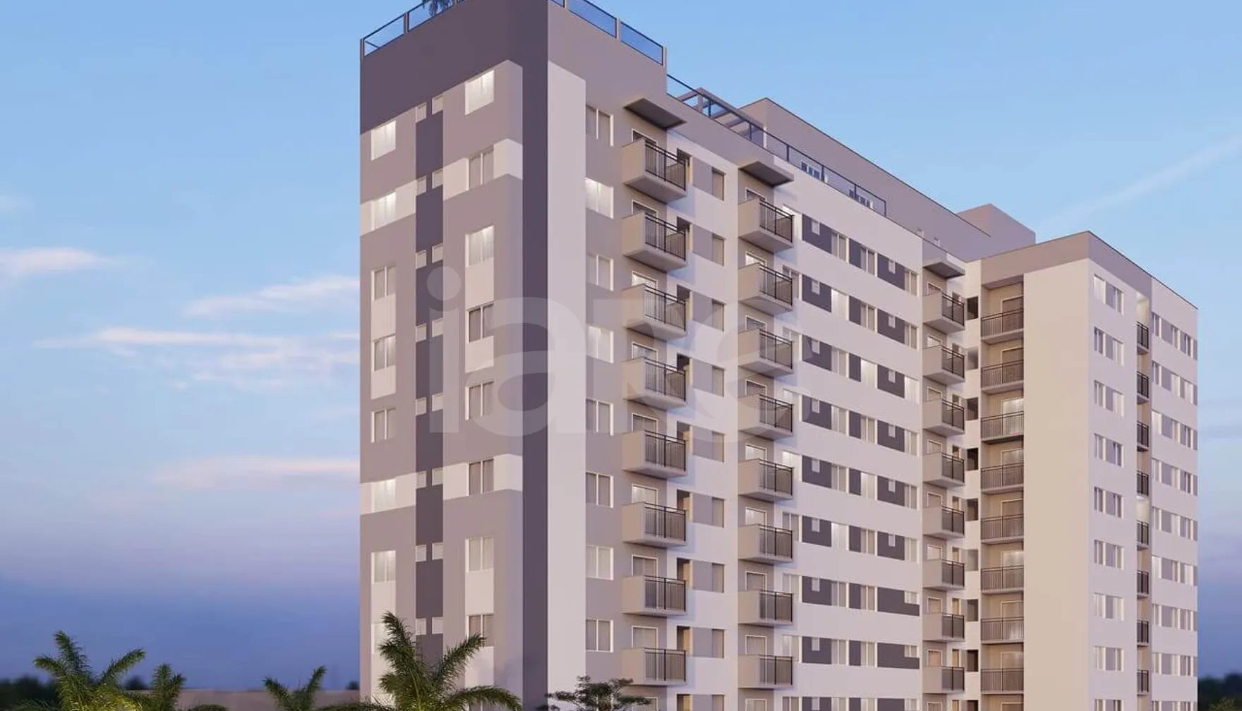Urb Sole - Apartamento com 33,03 m², em Todos os Santos — foto 1