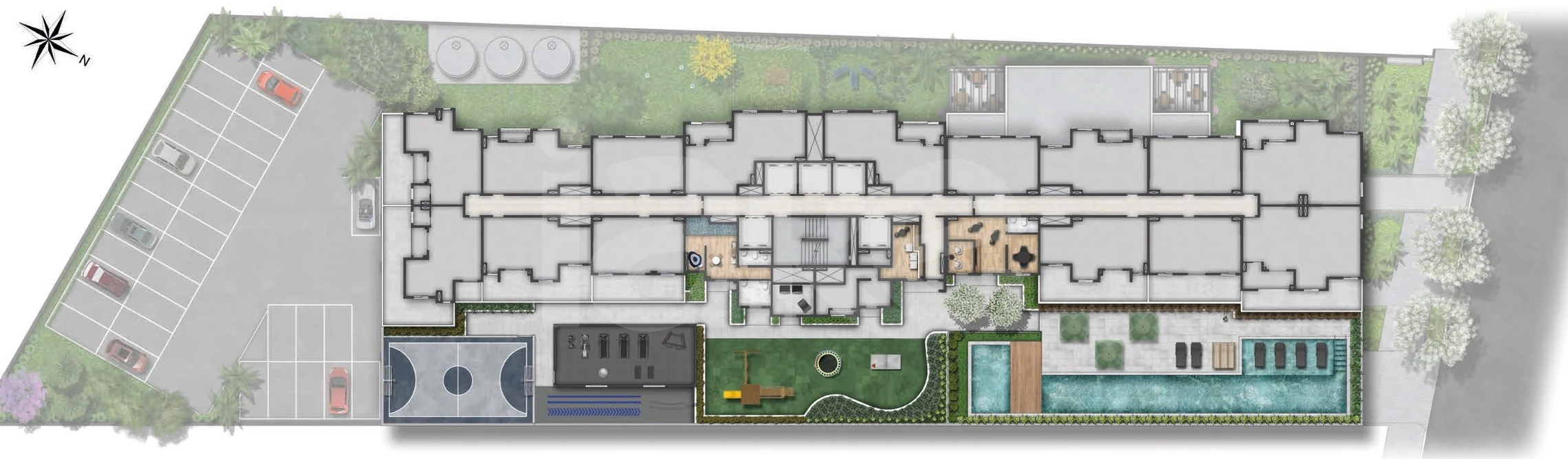 Planta — Pavimento lazer