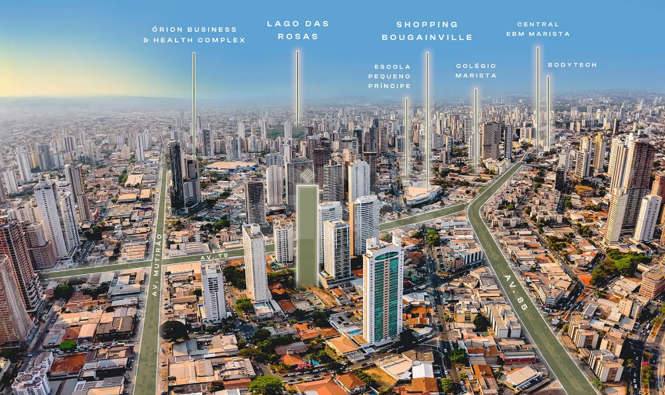 Wide Maristta - Apartamento com 131,73 m², em Setor Marista — foto 29