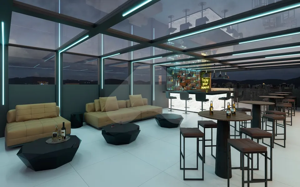 Blue Tower - Apartamento com 115 m², em Perequê — foto 8