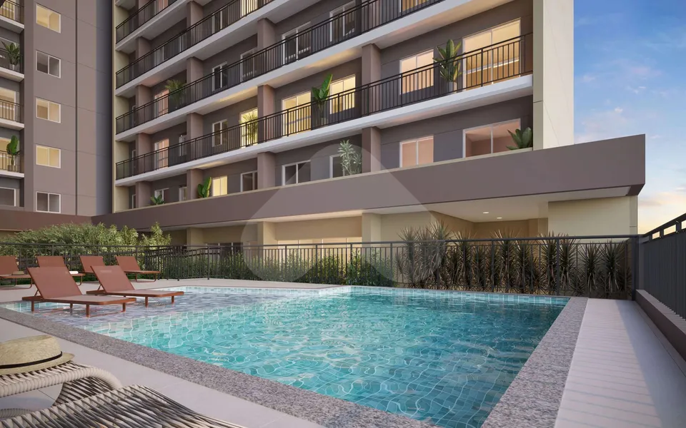 Monumental Residencial Conx - Apartamento com 29,66 m², em Santo Amaro — foto 32