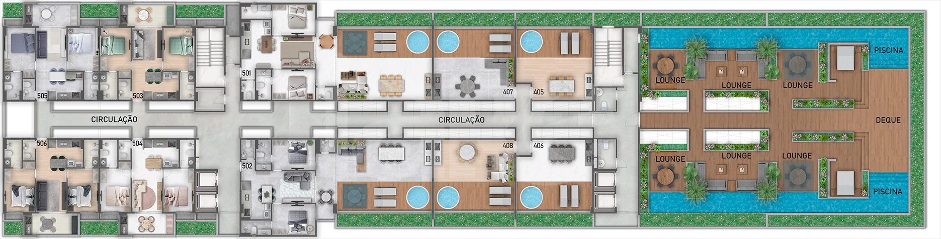 Planta — Pavimento 5