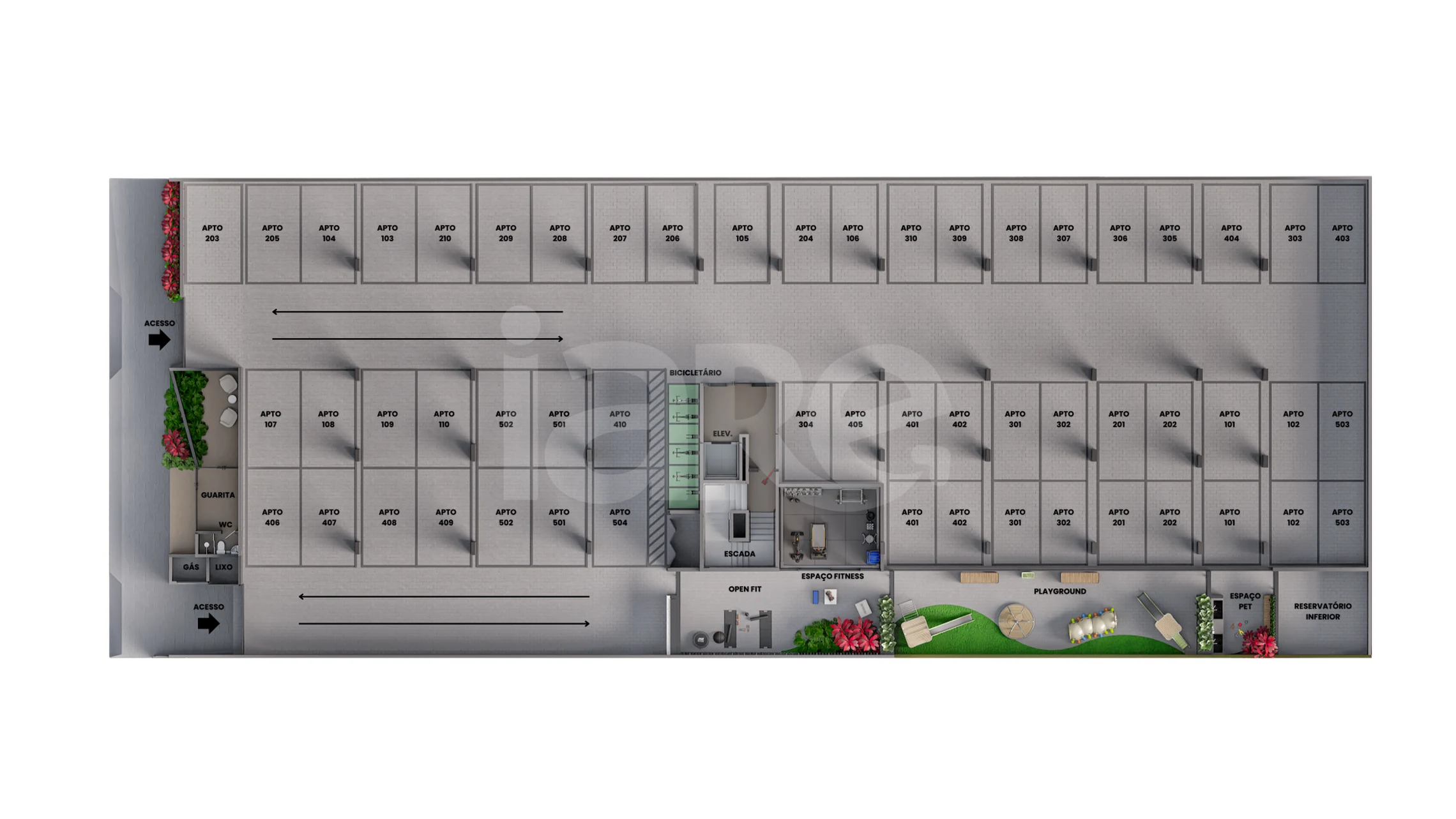 Planta — Pavimento térreo