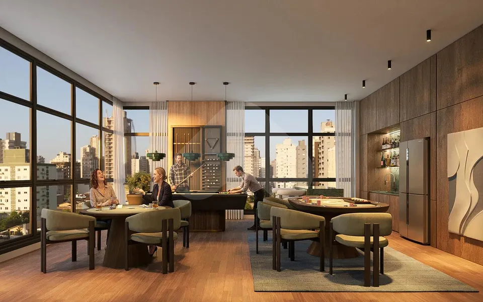 Brizza Studios - Apartamento com 44 m², em Balneário Perequê — foto 9