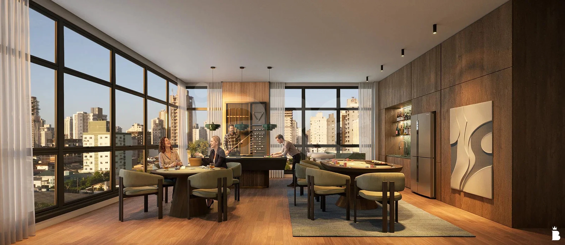 Brizza Studios - Apartamento com 44 m², em Balneário Perequê — foto 10